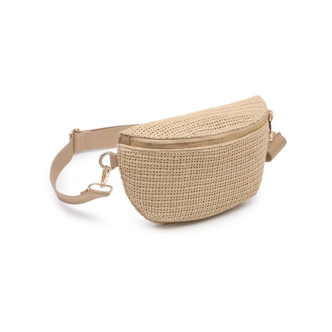 Gizelle - Large Checker Belt Bag