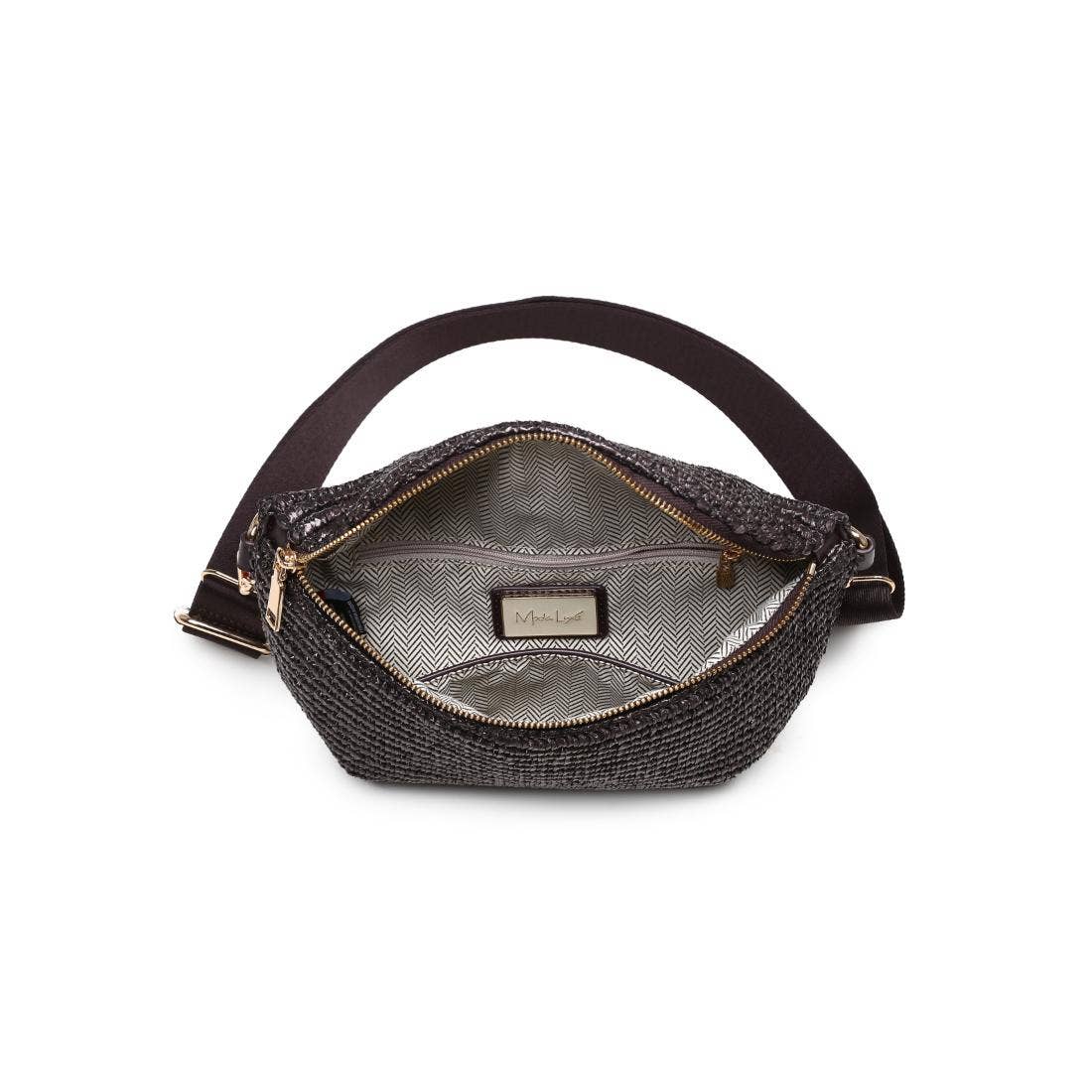 Gizelle - Large Checker Belt Bag