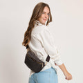 Gizelle - Large Checker Belt Bag