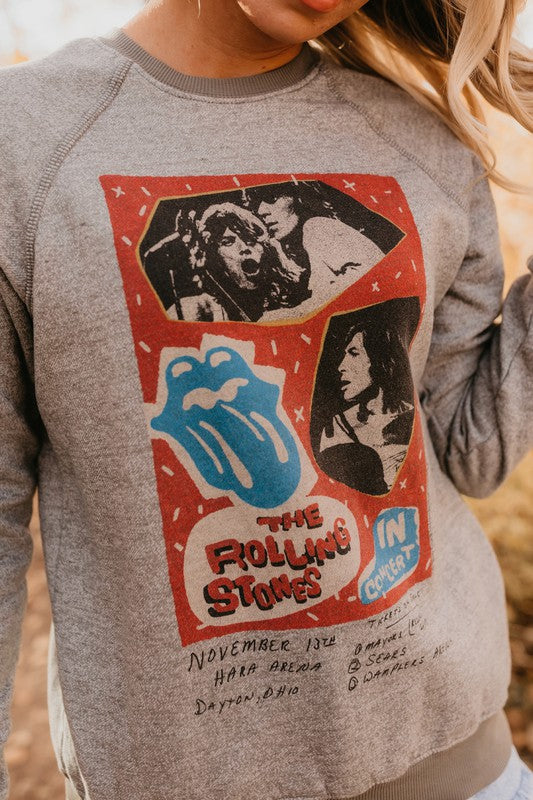 The Rolling Stones Fleece Sweatshirt