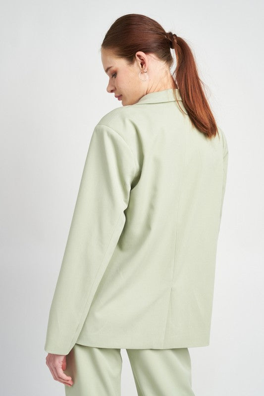 Oversized Pastel Blazer