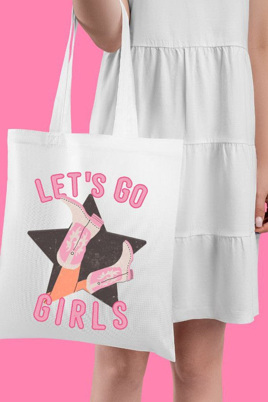 LET'S GO GIRLS TOTE BAG