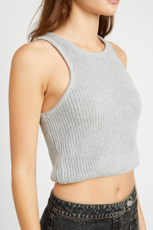 Knit Racer Back Tank