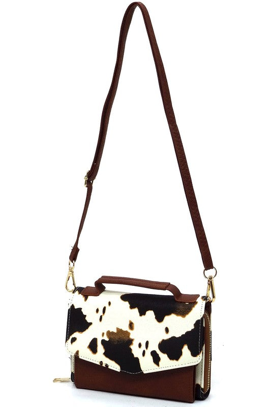 Envelope Flap Crossbody Bag Organizer available in 5 colors and prints