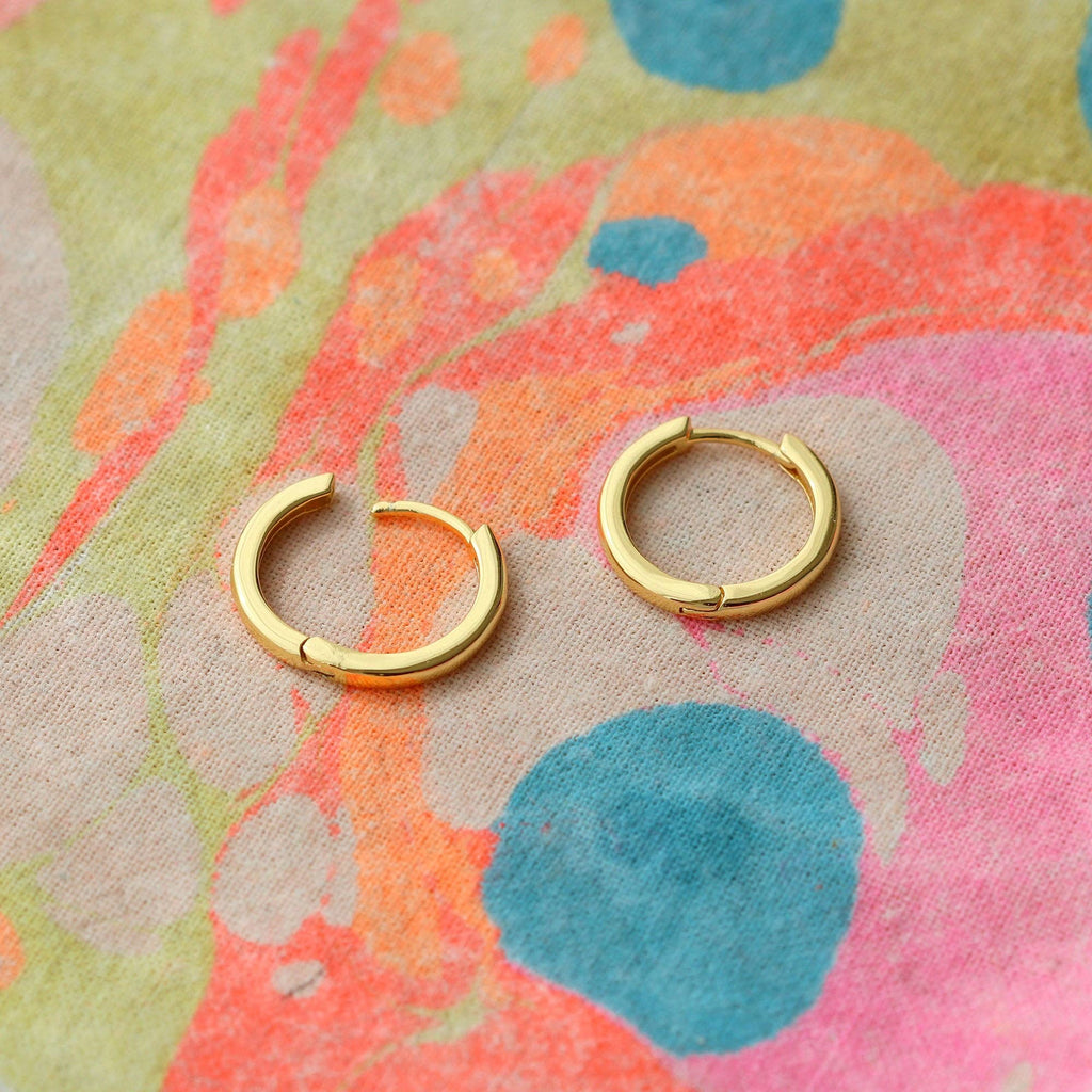 Sunny Side Hoop Earrings