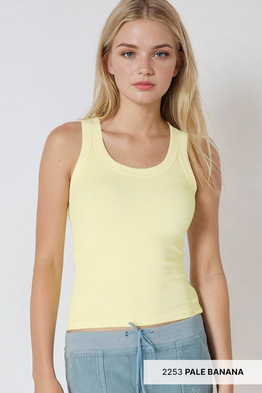 NS8216 - Reversible Ribbed Tank Top