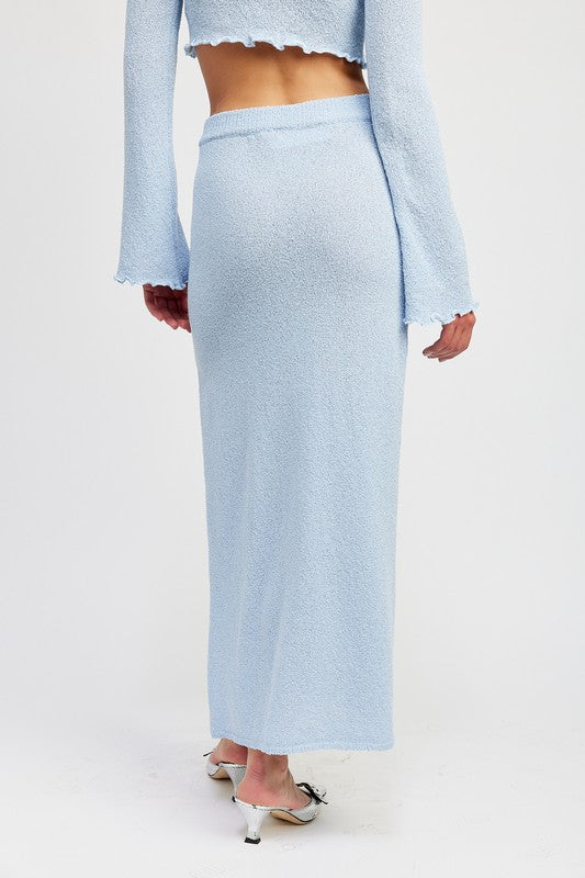 Pretty and Classy Maxi Skirt