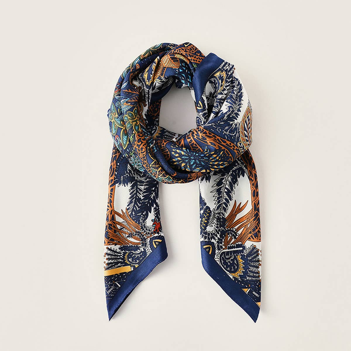 Vintage French Print Scarf