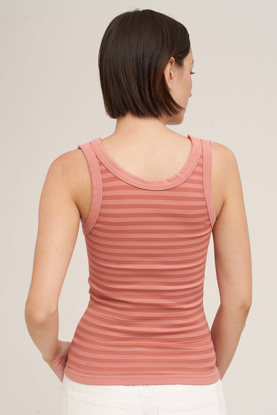 NS8503- Reversible Striped Tank Top