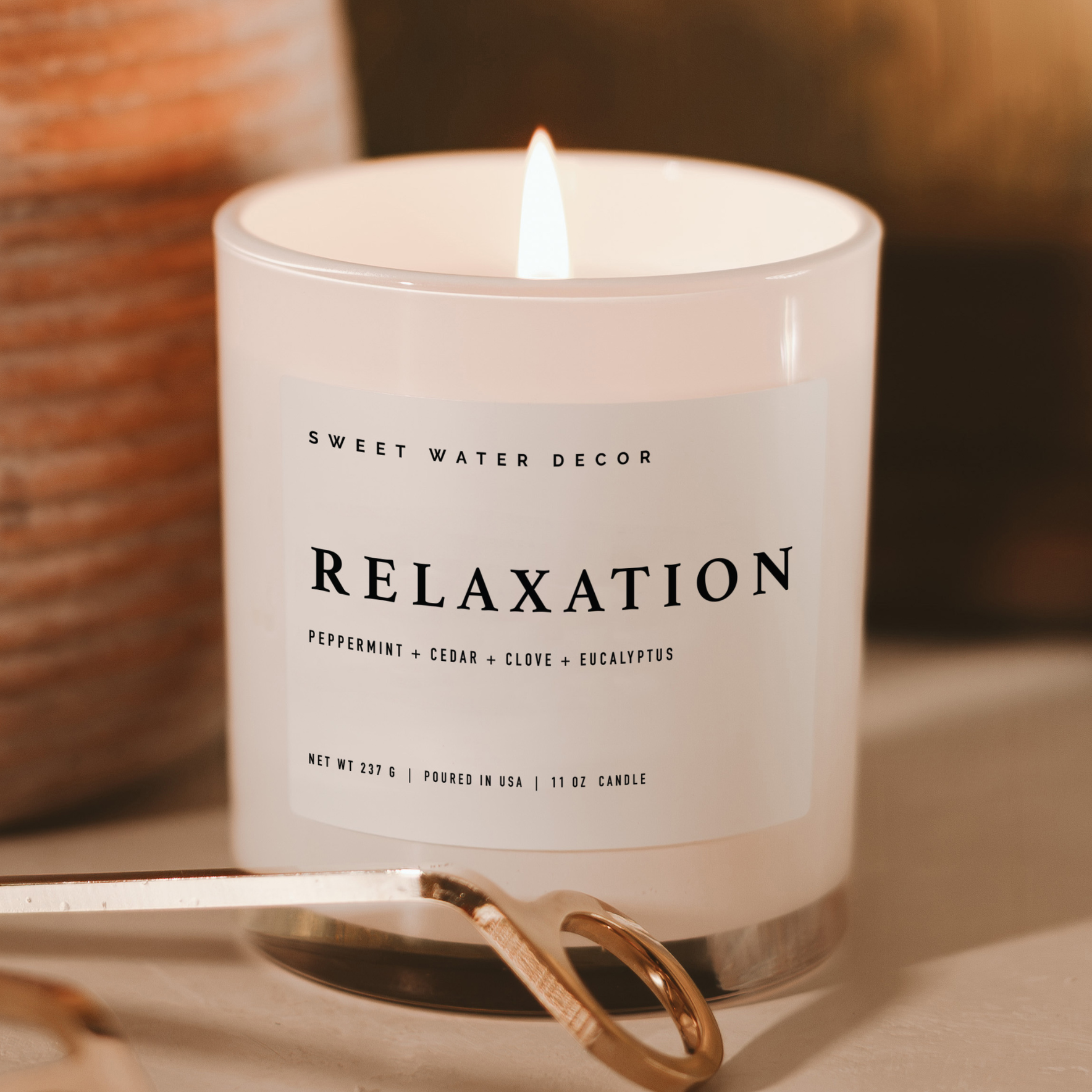 Relaxation 11 oz Soy Candle - Home Decor & Gifts