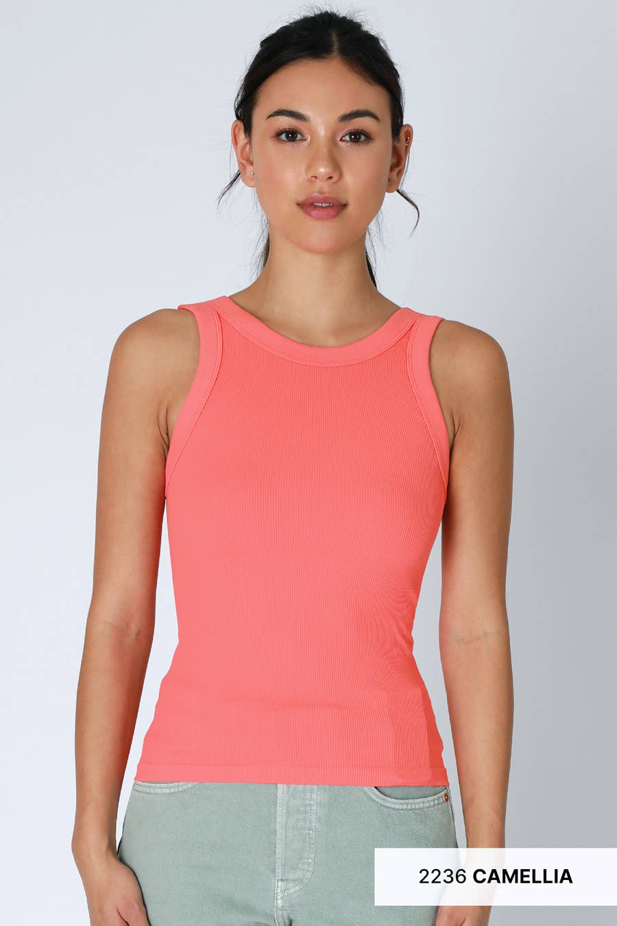 NS8216 - Reversible Ribbed Tank Top