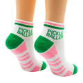 Pickleball Ankle Socks Men & Women  Athletic Socks Pink