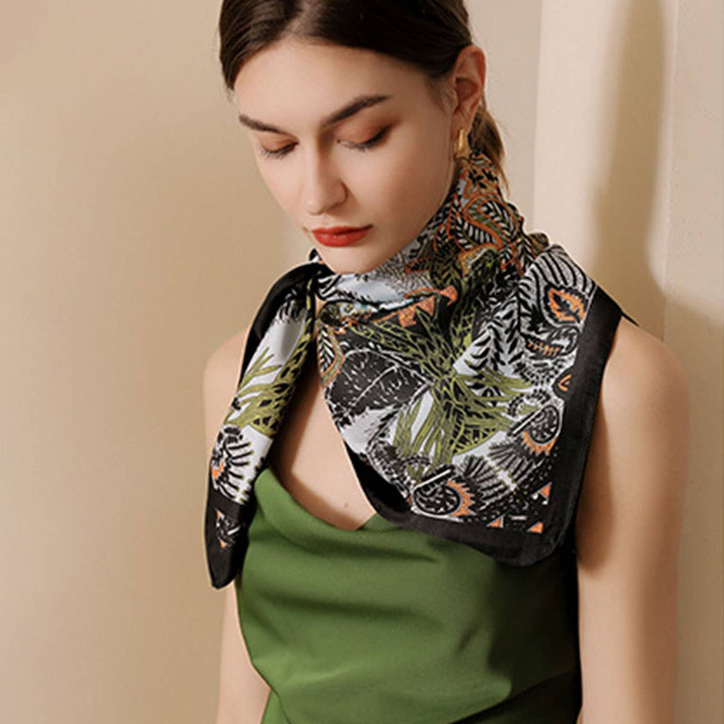 Vintage French Print Scarf