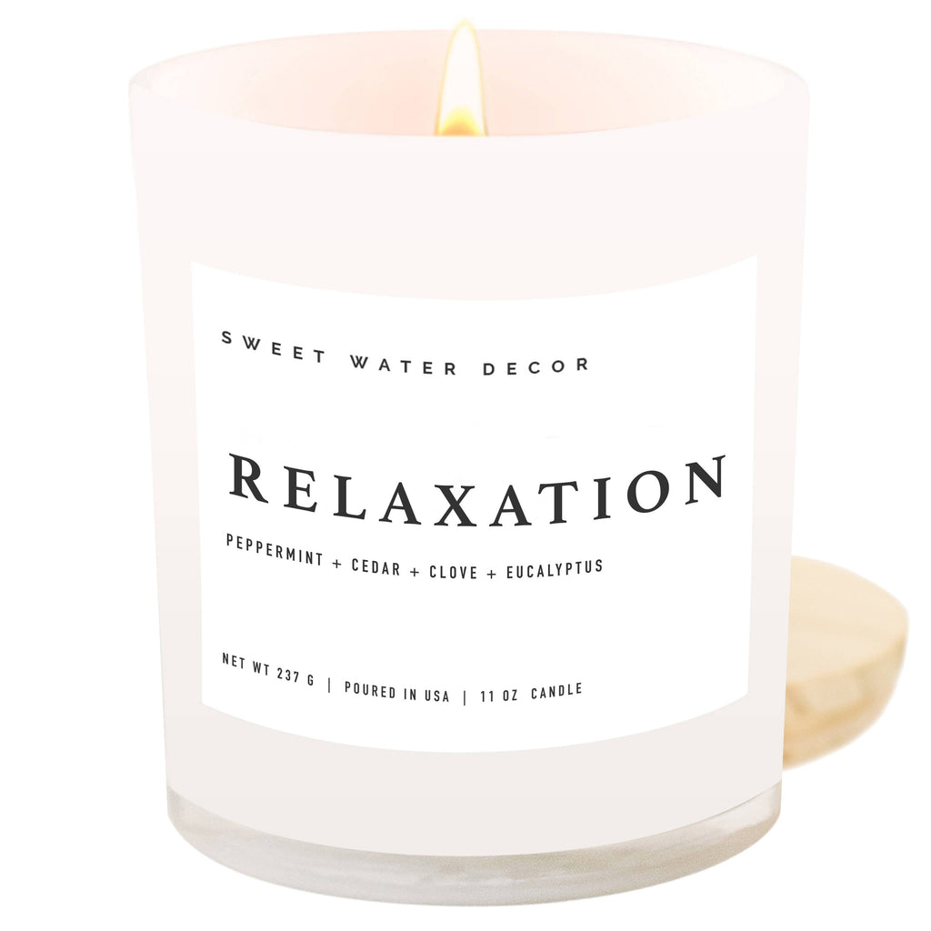 Relaxation 11 oz Soy Candle - Home Decor & Gifts