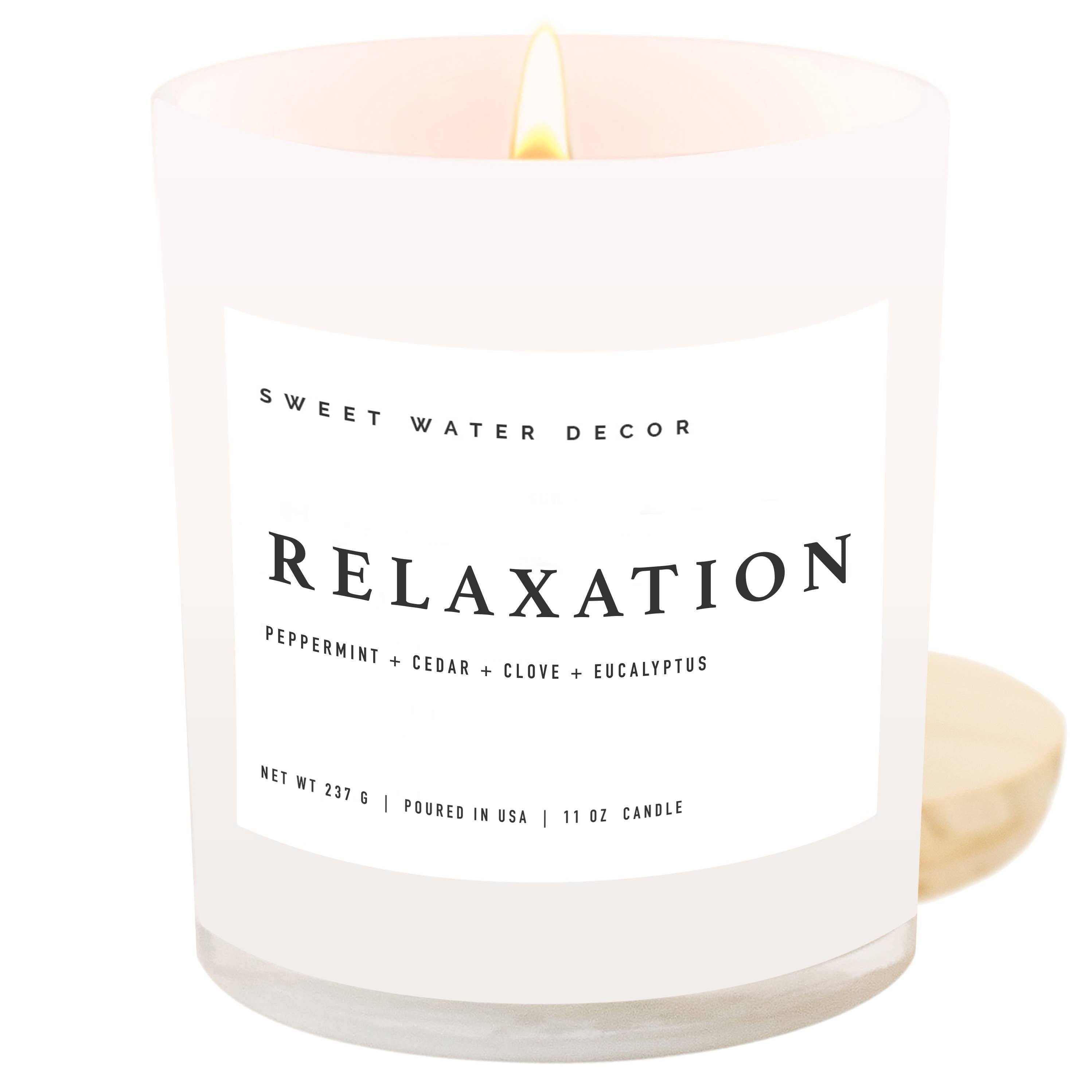 Relaxation 11 oz Soy Candle - Home Decor & Gifts