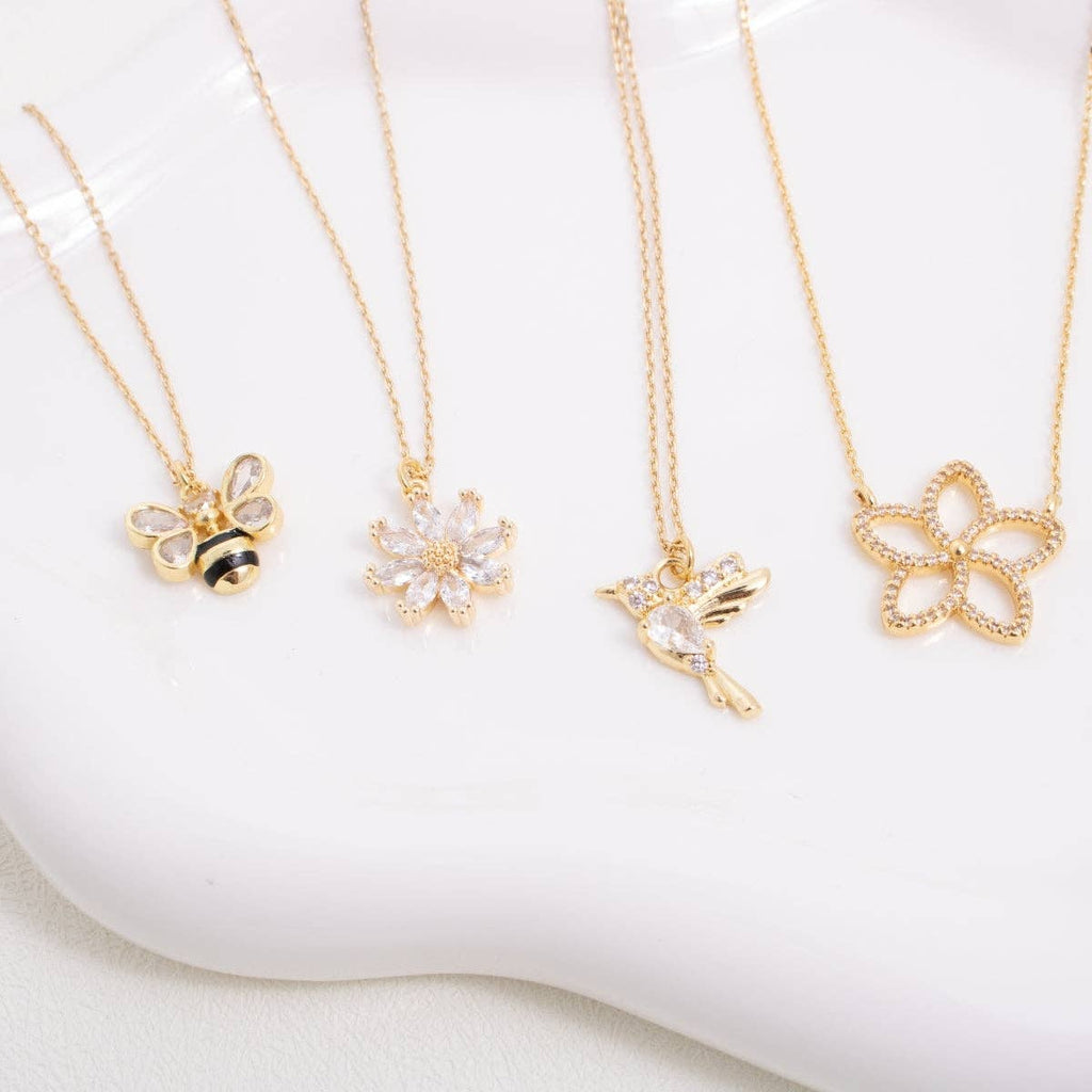 Hummingbird Pendant Necklace