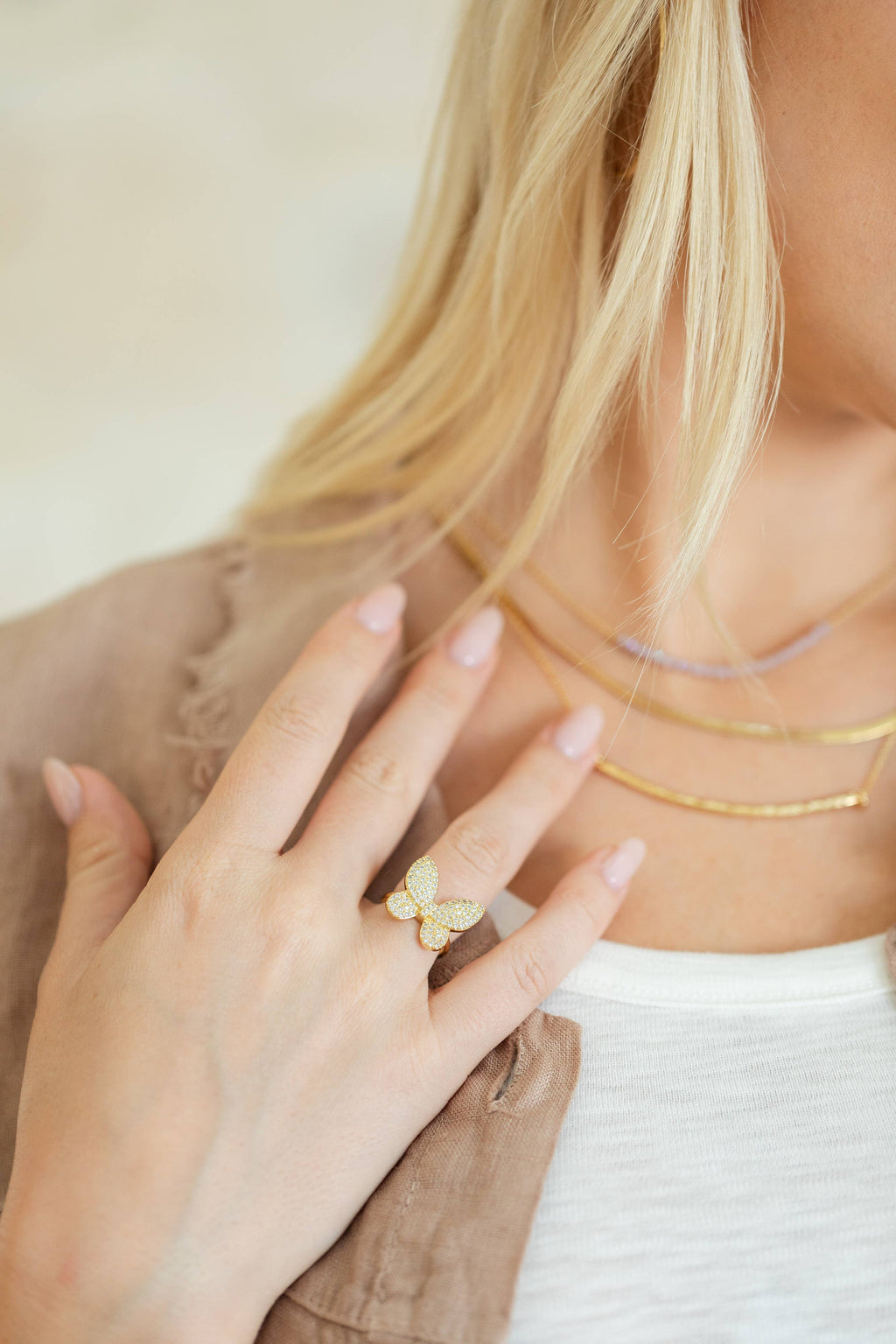 Stronger Than Before, Butterfly Statement Ring