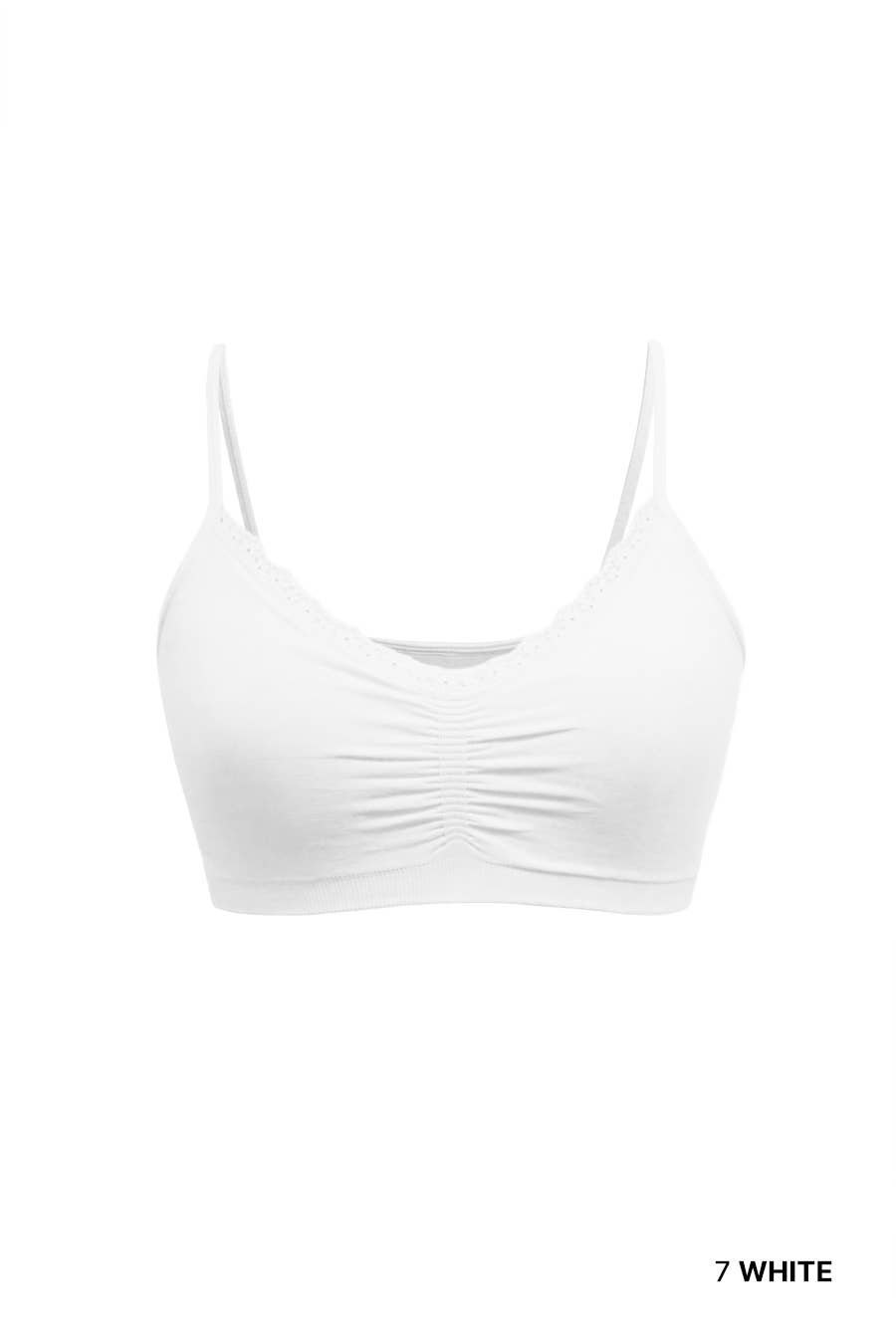 NS8443- V Neck Lace Bralette