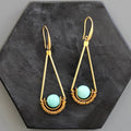 KYLE39 amazonite earrings