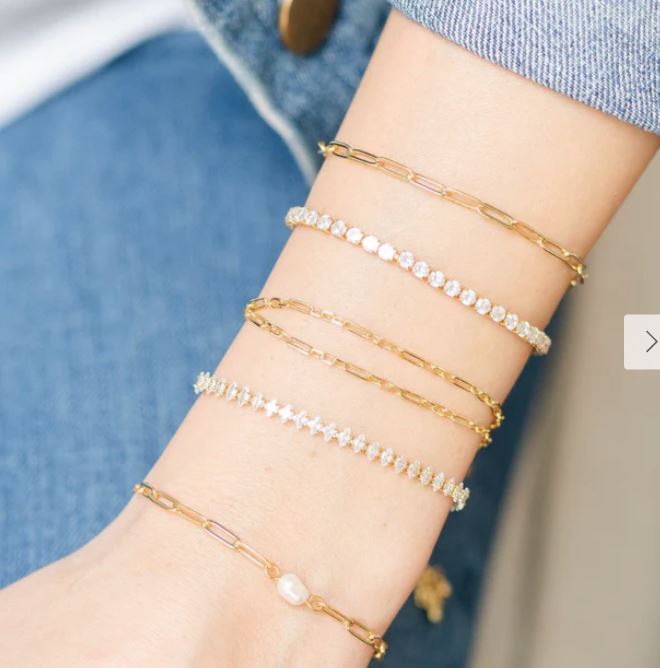 3mm Pulley Tennis Bracelet