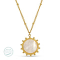 Sale - Water Resistant Pendant with Shell Center