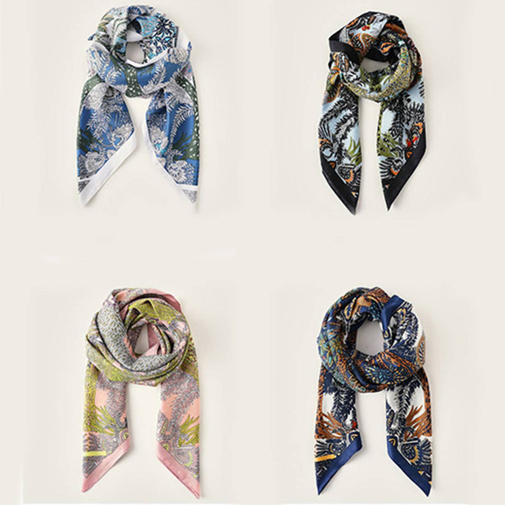 Vintage French Print Scarf