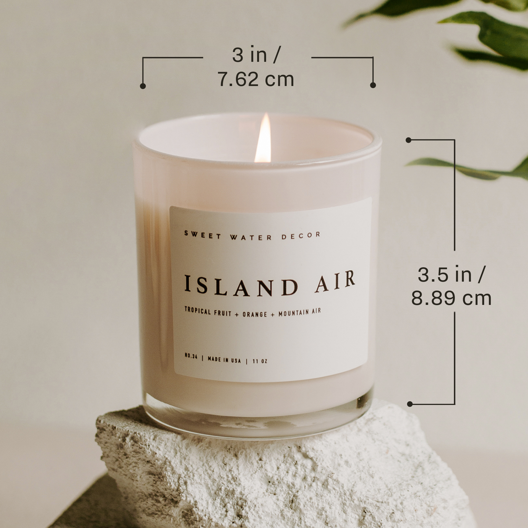Sandalwood Rose 11 oz Soy Candle - Home Decor & Gifts