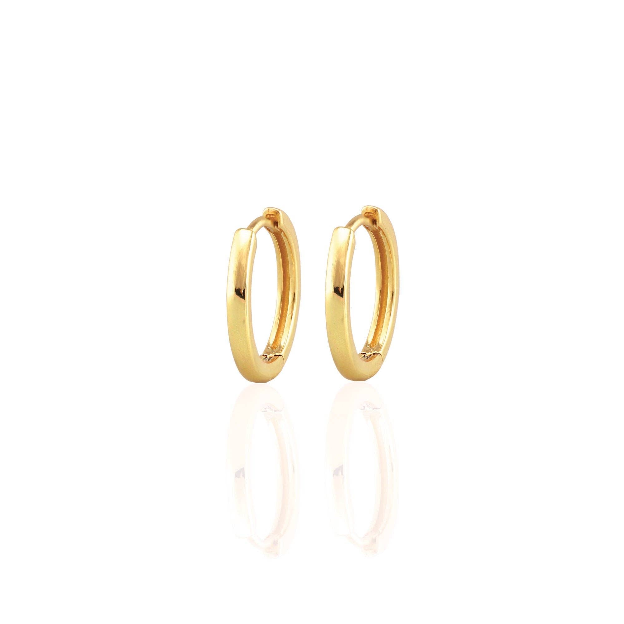 Sunny Side Hoop Earrings