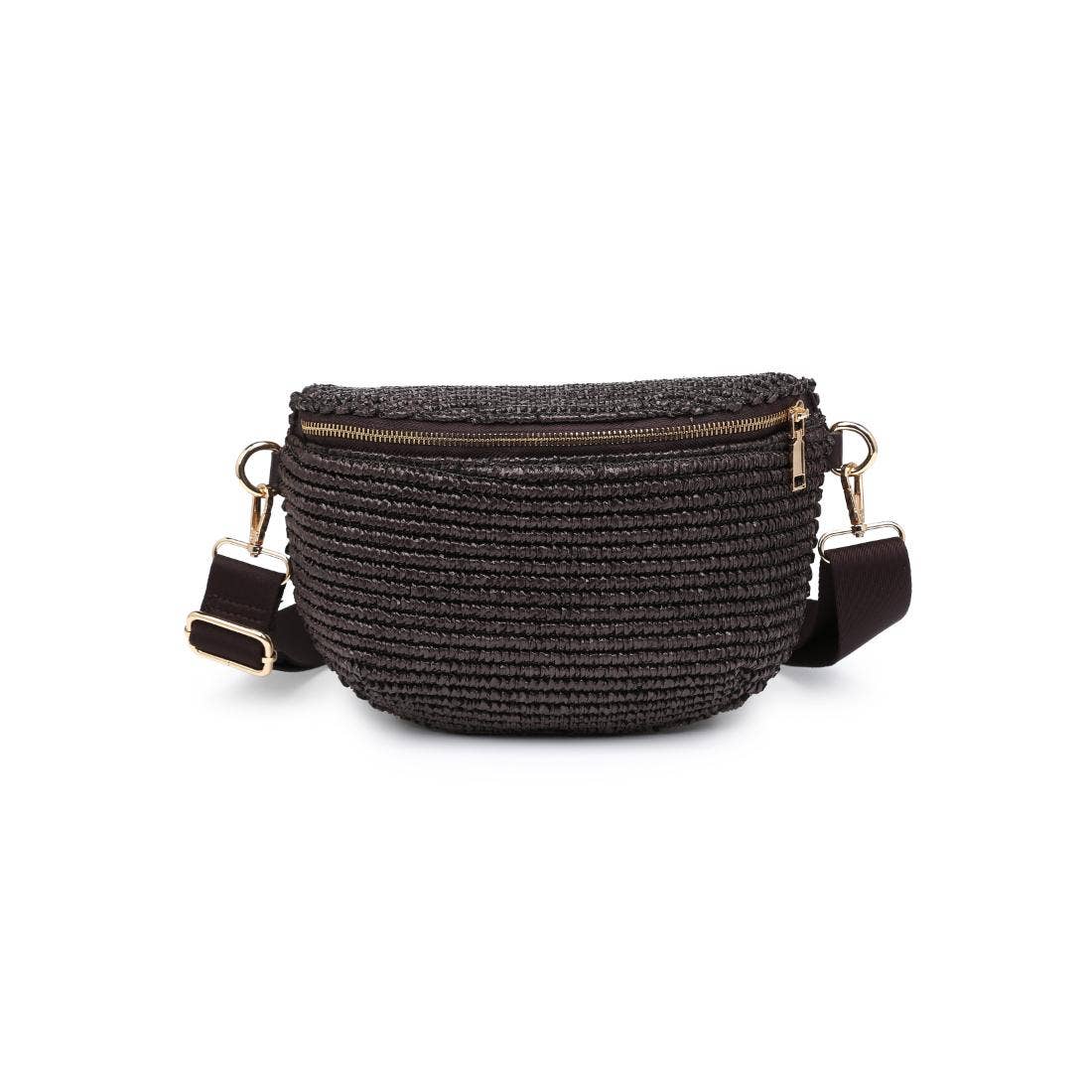 Gizelle - Large Checker Belt Bag