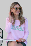 Pink Pickleball Sweater