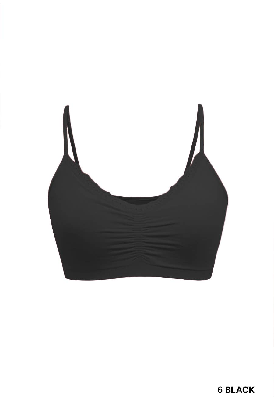 NS8443- V Neck Lace Bralette