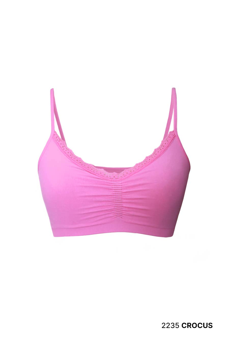 NS8443- V Neck Lace Bralette