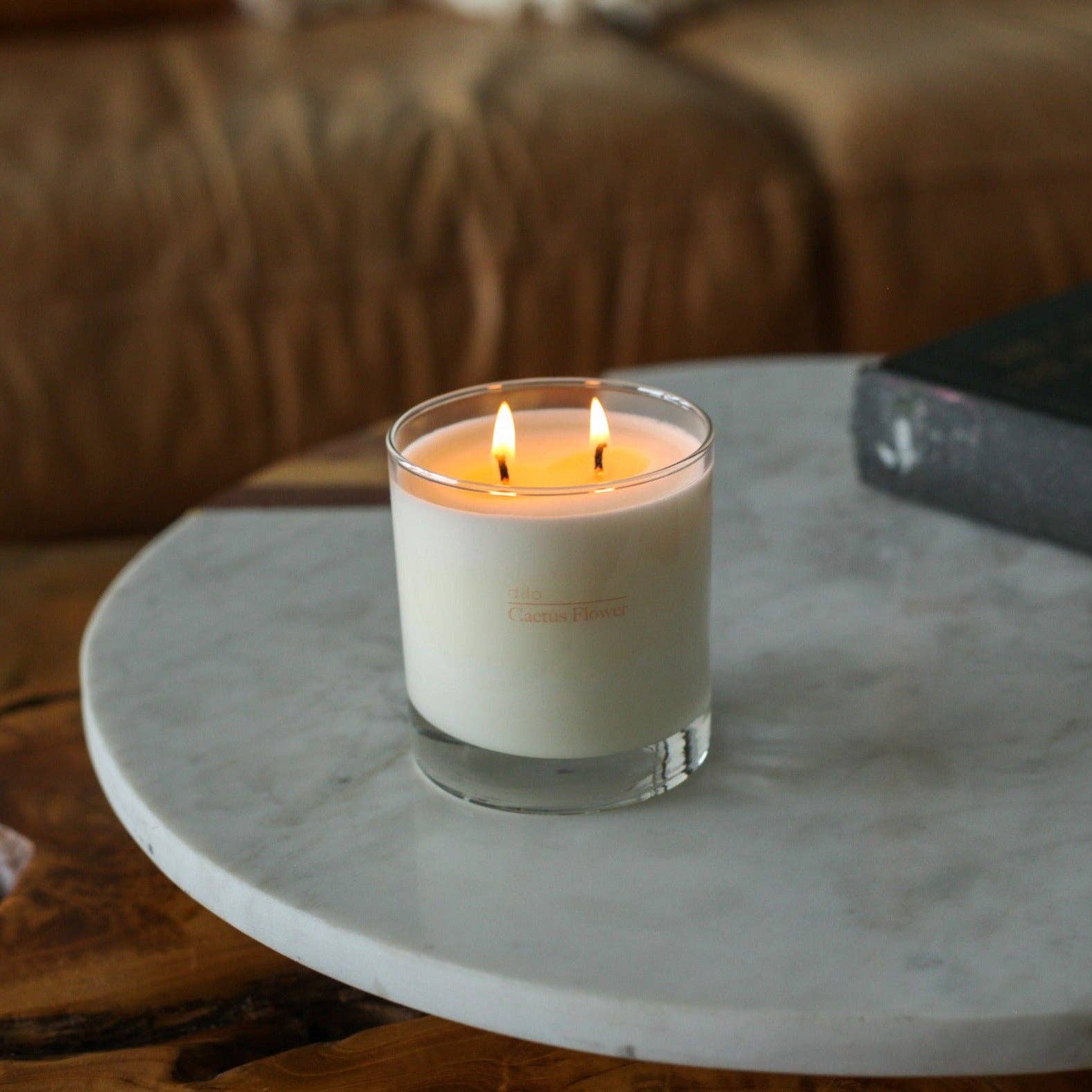 Cactus Flower Candle