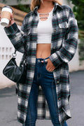 Oversized Plaid Jacket
